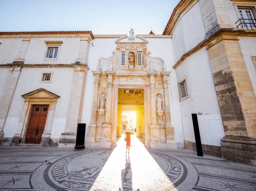 Coimbra city in Portugal